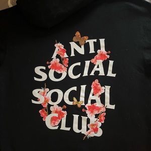 Anti Social Social Club Kkoch Black Hoody